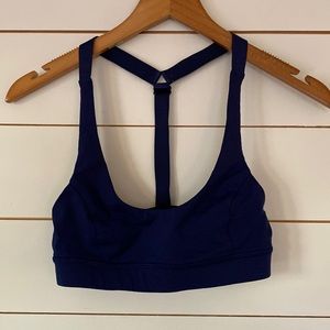 Navy Blue lululemon sports bra